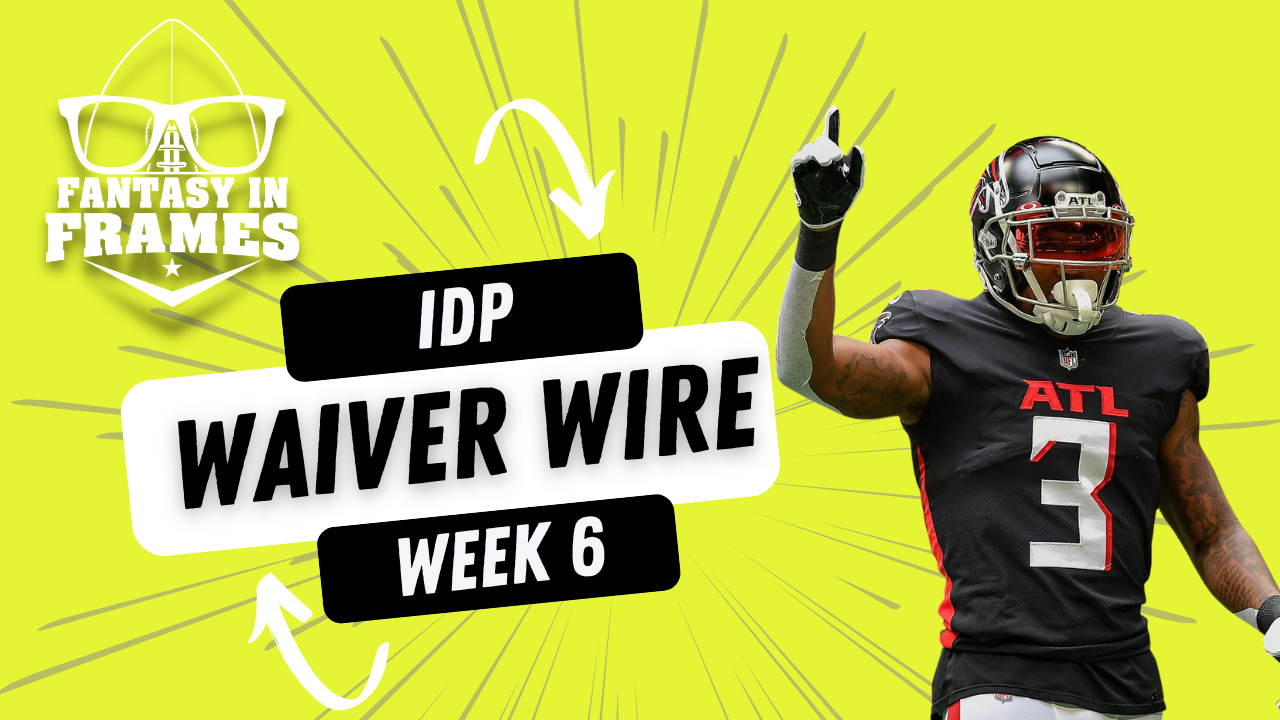 IDP Waiver Wire for Week 6 (2022) Fantasy In Frames