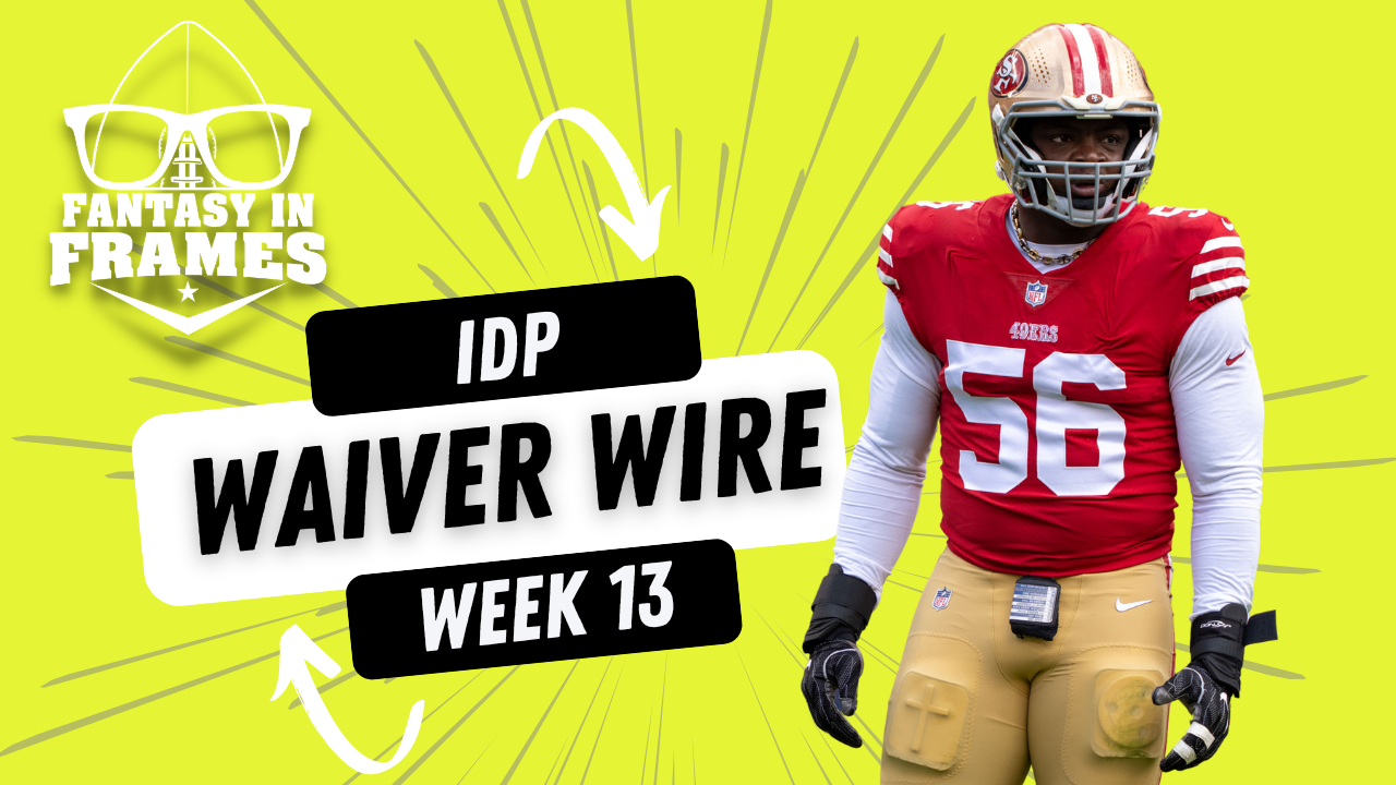 IDP Waiver Wire Adds for Week 13 (2022) Fantasy In Frames