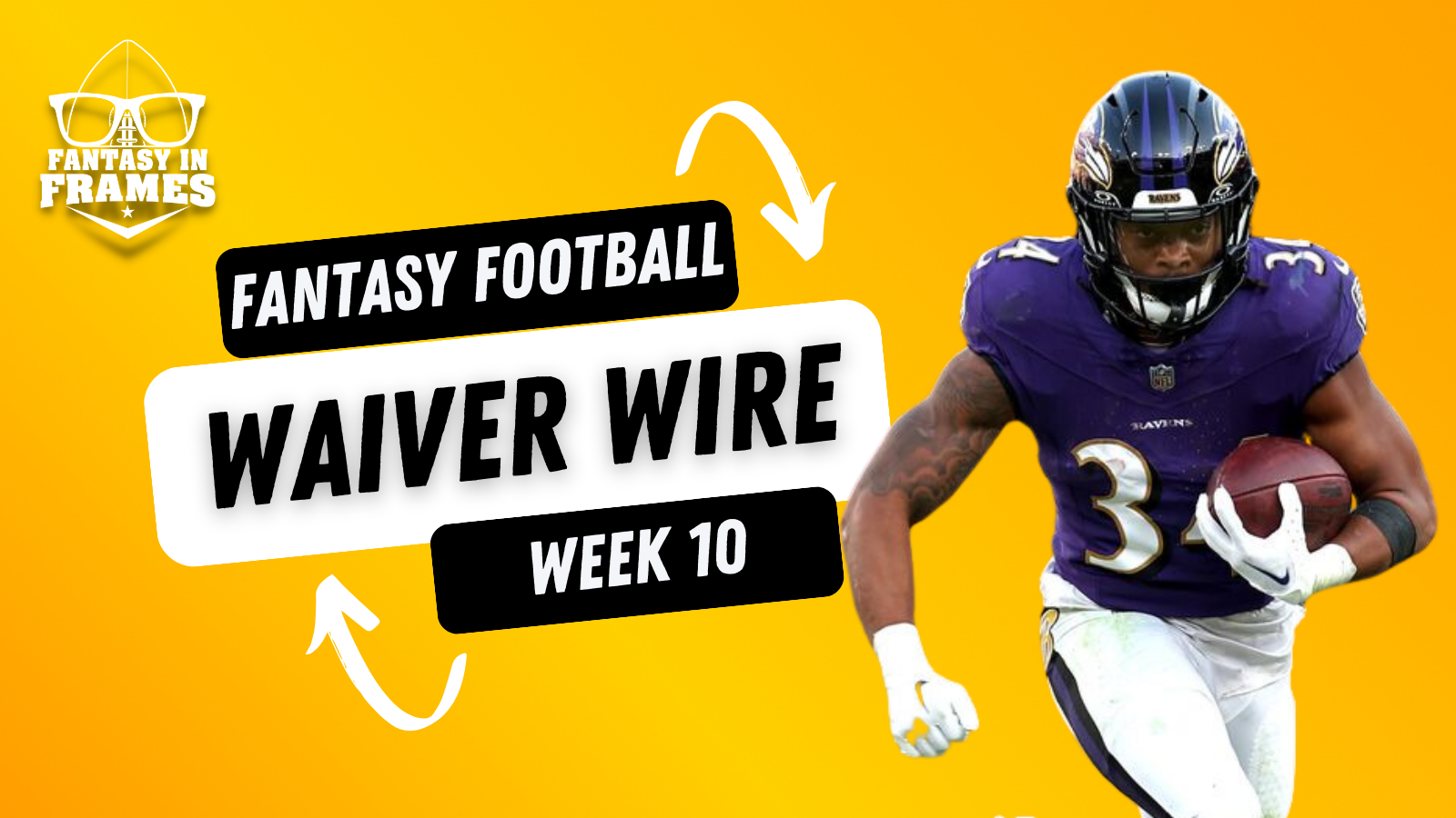 Fantasy Football Waiver Wire for Week 10 (2023) | Fantasy In Frames