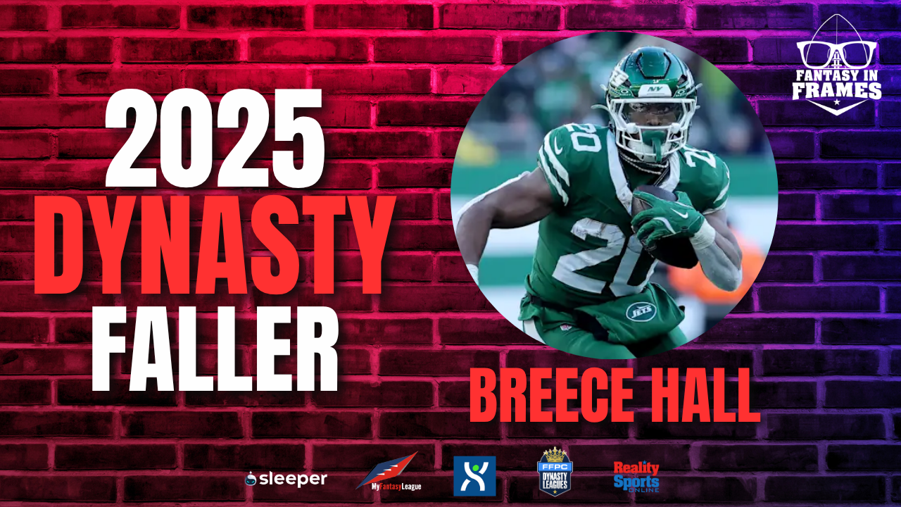 2025 Dynasty Faller: Breece Hall | Fantasy In Frames