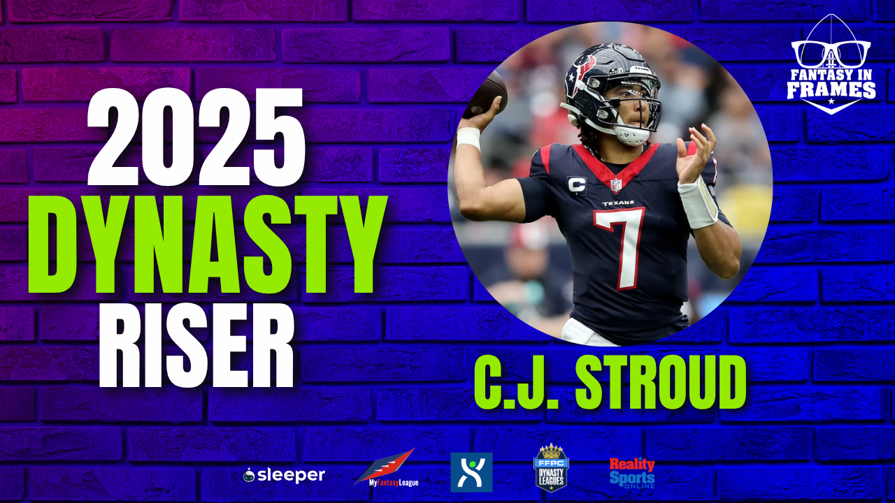 2025 Dynasty Riser: C.J. Stroud | Fantasy In Frames