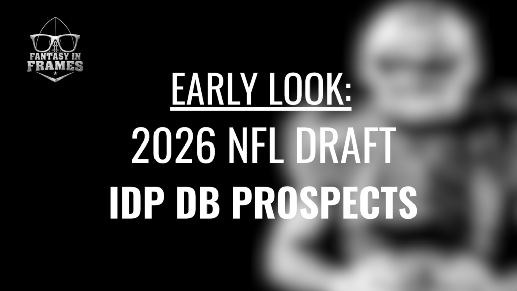 Early Look: 2026 NFL Draft IDP Defensive Back Prospects 
