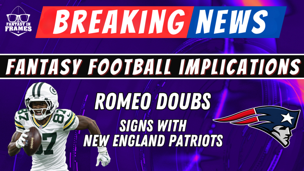 Romeo Doubs signs with the New England Patriots