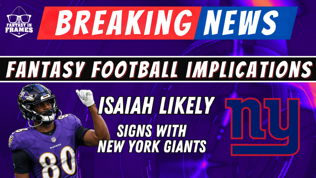 Isaiah Likely Signs with the New York Giants