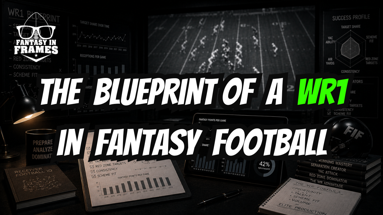 The Blueprint of an WR1 In Fantasy Football: What the Last 10 Seasons Reveal | Fantasy In Frames