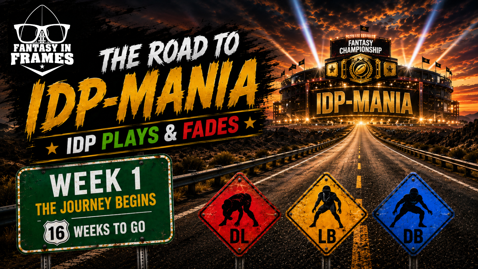 IDP Plays & Fades (Starts/Sit) for Week 1 | Fantasy In Frames